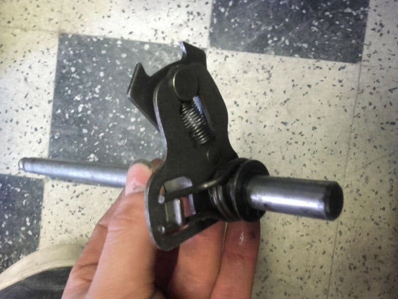 Axe de selecteur de vitesses Kawasaki 600 ZZR zx600e — photo 2/3