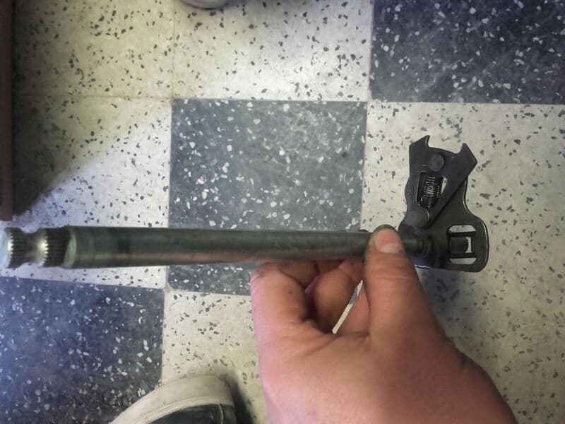 Axe de selecteur de vitesses Kawasaki 600 ZZR zx600e — photo 3/3