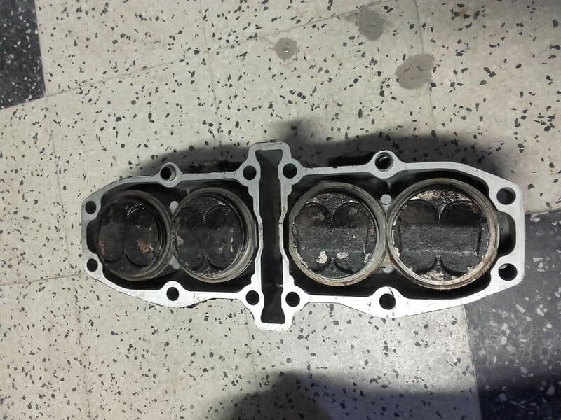 Cylindres pistons Kawasaki 600 ZZR zx600e — photo 1/3
