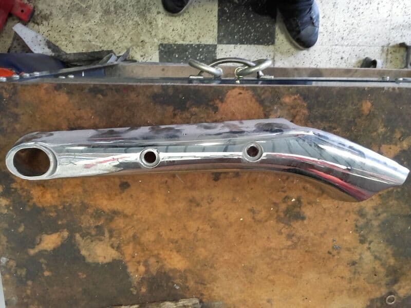 Sabre cadre boucle arriere droit Honda 125 VT Shadow jc29 — photo 2/2