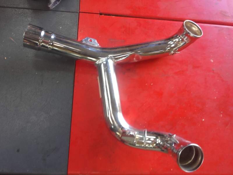 Collecteur d’échappement arrière intermédiaire KTM 640 Duke 96-05 — photo 3/3