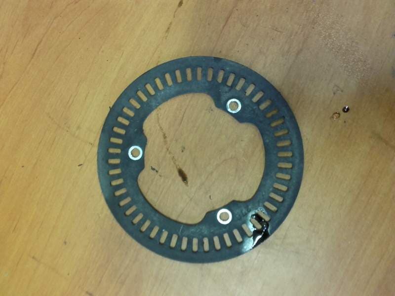 Couronne platine cible ABS arriere ou avant Suzuki 650 DL V-strom ABS 07-11 js1b121 — photo 1/1