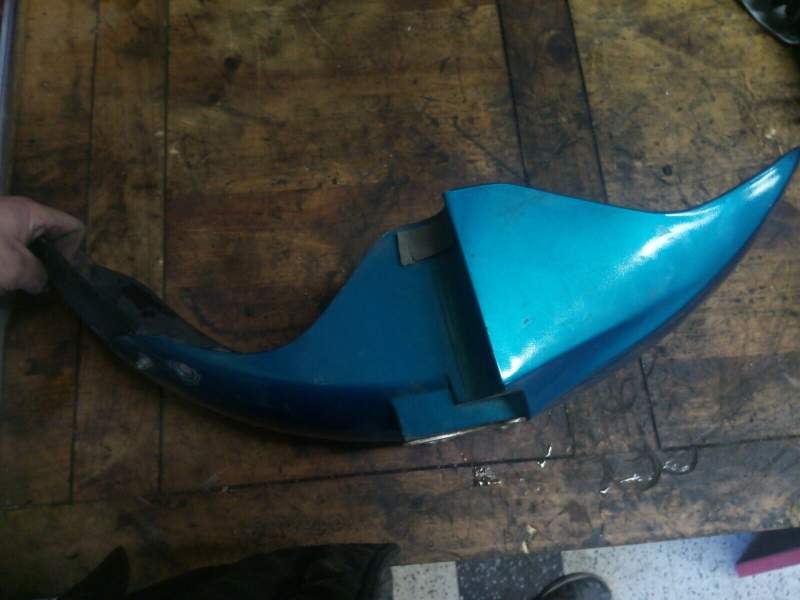 Garde boue avant Suzuki 500 GS GSE gm51a — photo 2/4