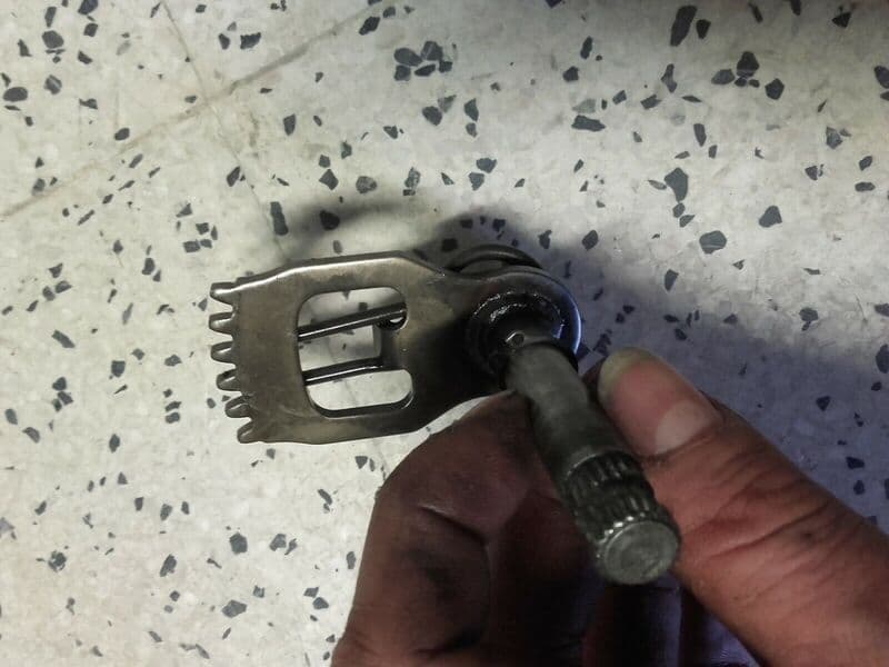 axe de selecteur de vitesses Suzuki 650 LS Savage np41a — photo 2/3
