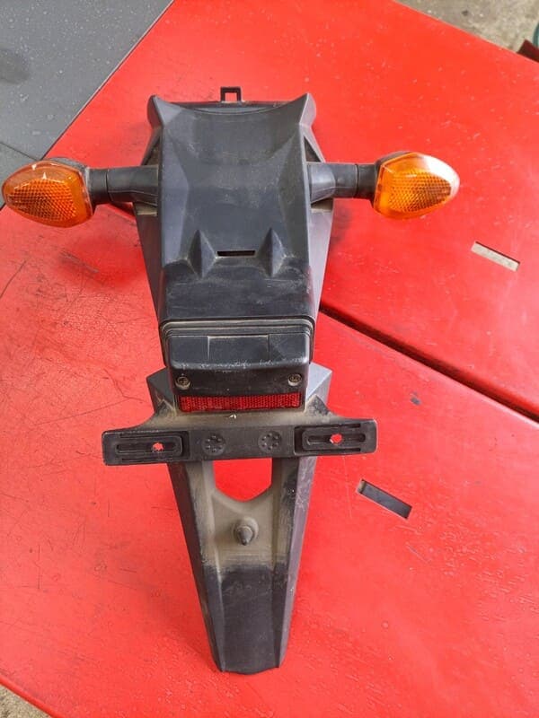 bavette arrière support de plaque clignotants Suzuki 750 GSR 07-16 — photo 3/5