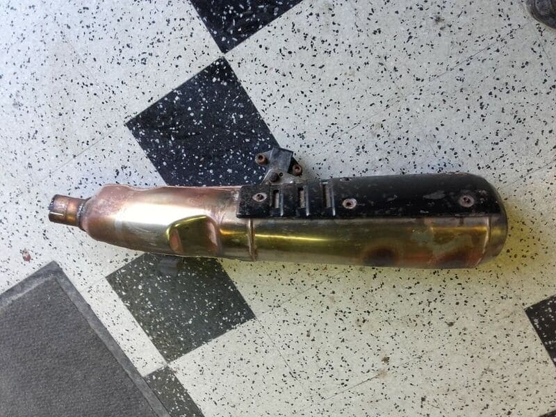 Silencieux d’échappement BMW K75RT K75S K75 RT abs 89-97 — photo 1/3