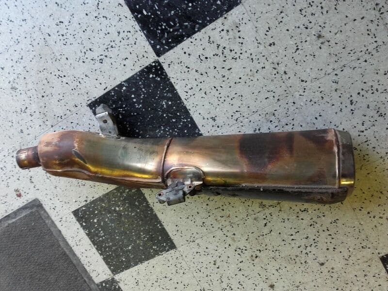 Silencieux d’échappement BMW K75RT K75S K75 RT abs 89-97 — photo 2/3