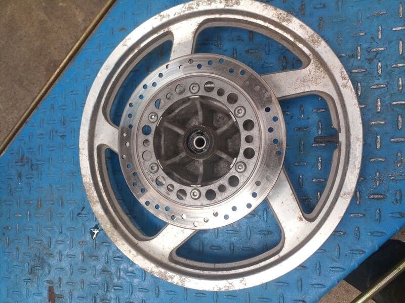Jante roue avant Daelim 125 VT — photo 3/3