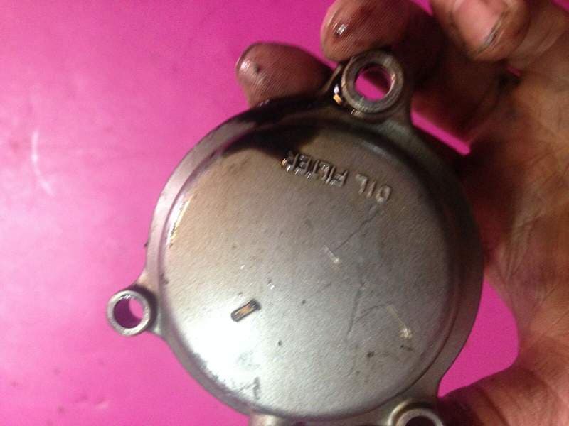 Carter de filtre a huile Yamaha 660 XTZ Tenere 3yf — photo 1/2