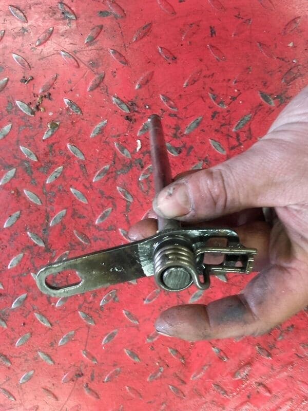 Axe de selecteur de vitesses Honda 125 CRM jd13a — photo 2/2