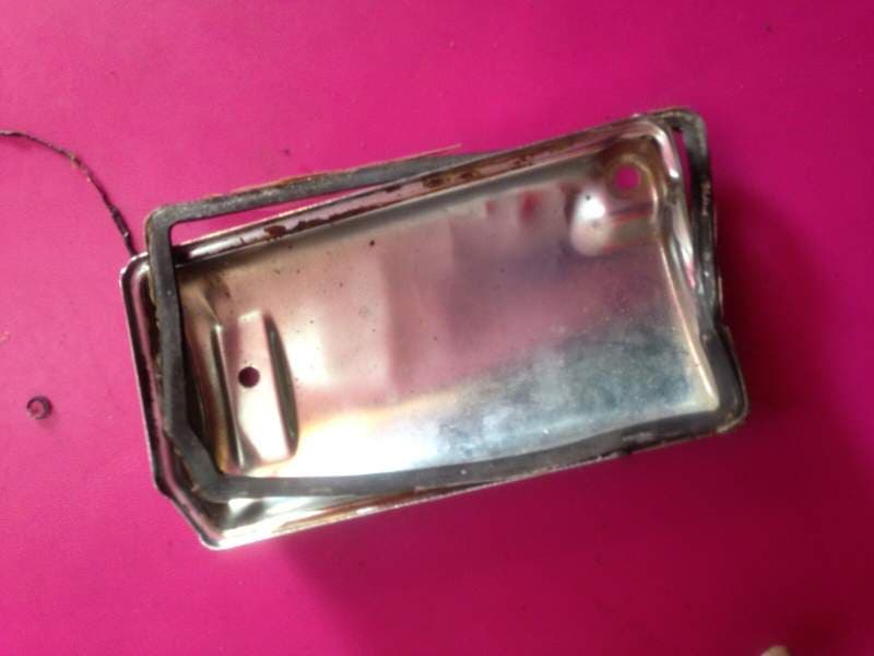 Carter couvercle cache demarreur Yamaha 400 XS 4g5 — photo 2/2