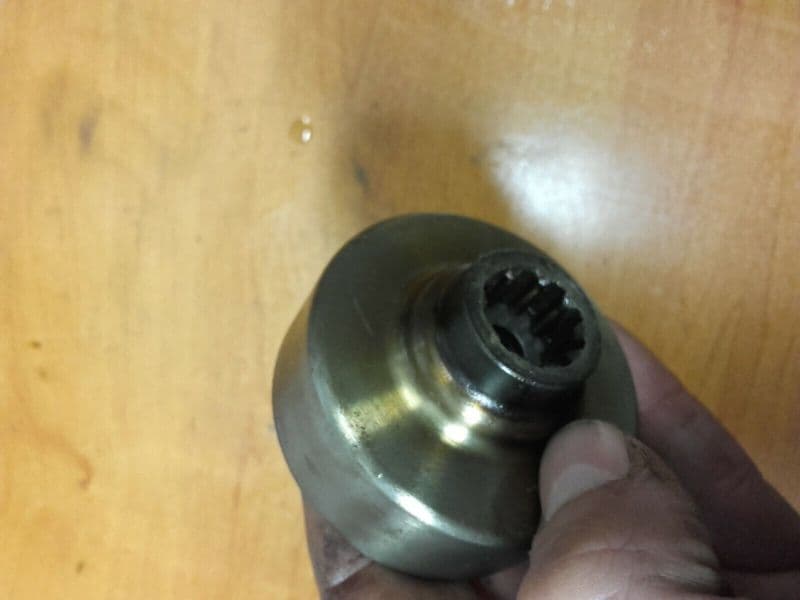 cloche avec amortisseurs de couple d’alternateur Triumph 1200 Trophy T345 — photo 2/2