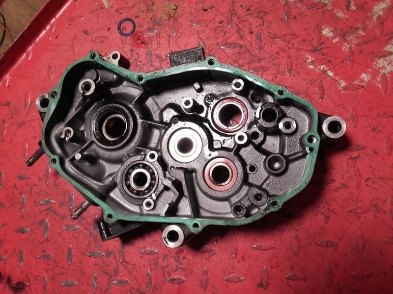 Demi carters bas moteur droit et gauche Honda 125 NSR JC22 — photo 1/4