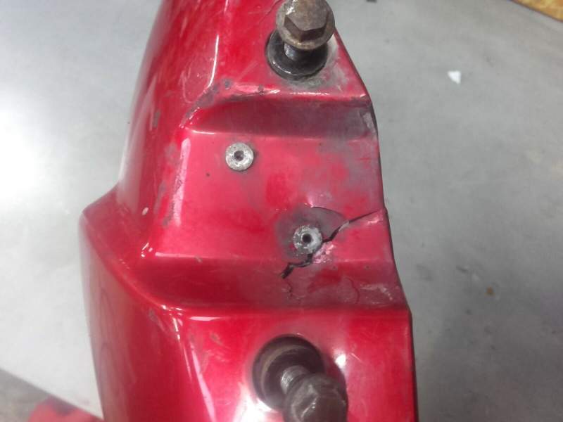 garde boue avant Kawasaki 500 GPZ 94-03 — photo 3/3