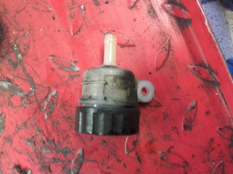 bocal de liquide de frein arriere Kawasaki 125 KMX 86-02 — photo 1/1
