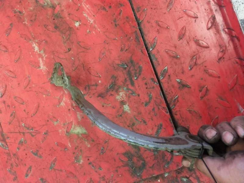 pedale de frein arriere Kawasaki 125 KMX 86-02 — photo 2/2