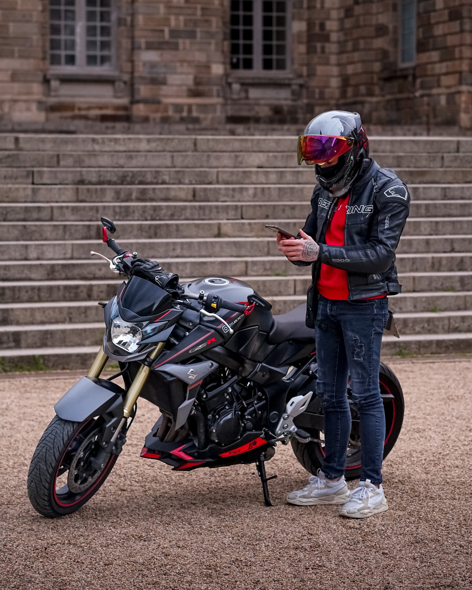 Dylou le motard