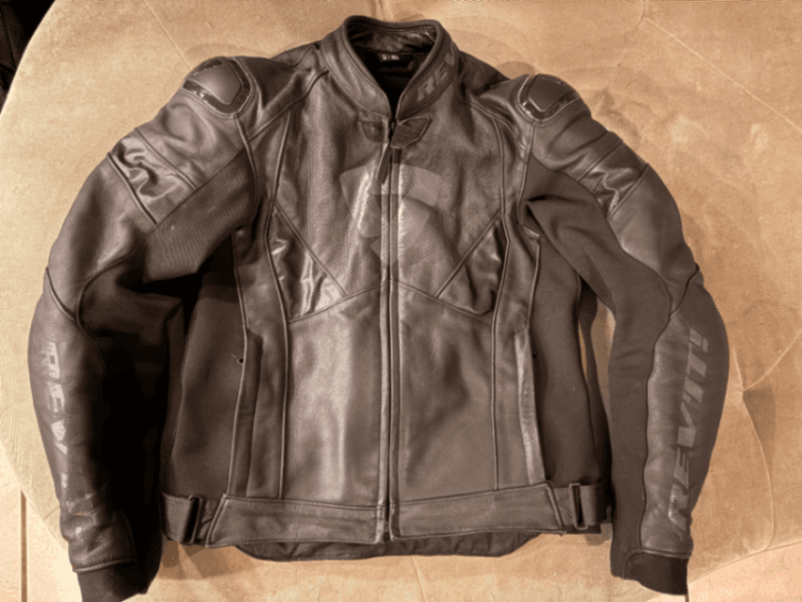 Blouson cuir Rev'it — photo 1 sur 4