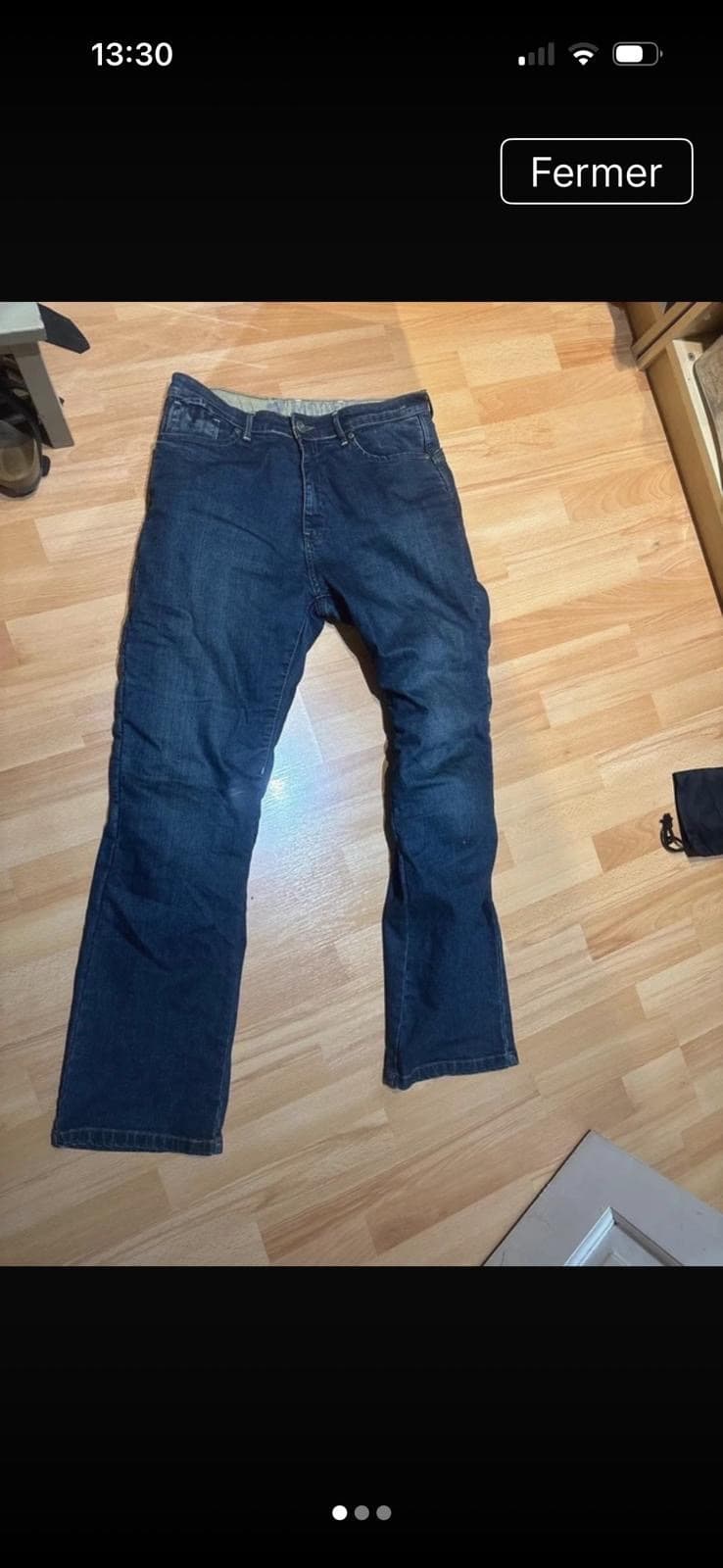 Jeans moto femme — photo 1 sur 3